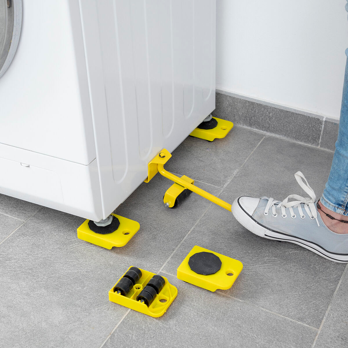 Alat za podizanje i prijevoz HeavEasy InnovaGoods 5 Dijelovi