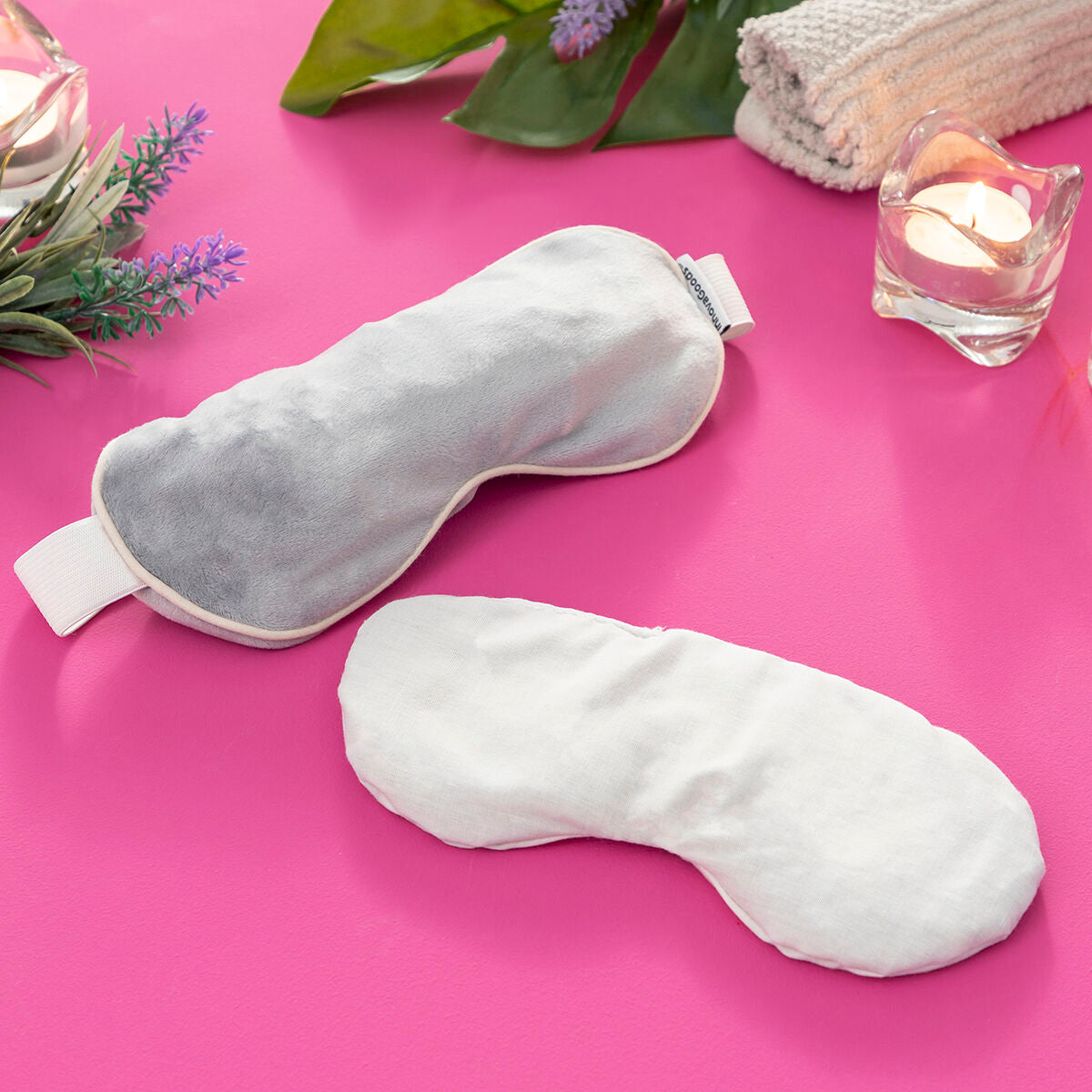 Grijaća opuštajuća maska Clamask InnovaGoods