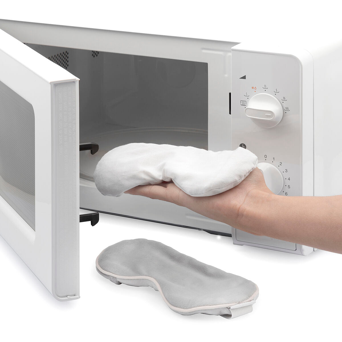 Grijaća opuštajuća maska Clamask InnovaGoods