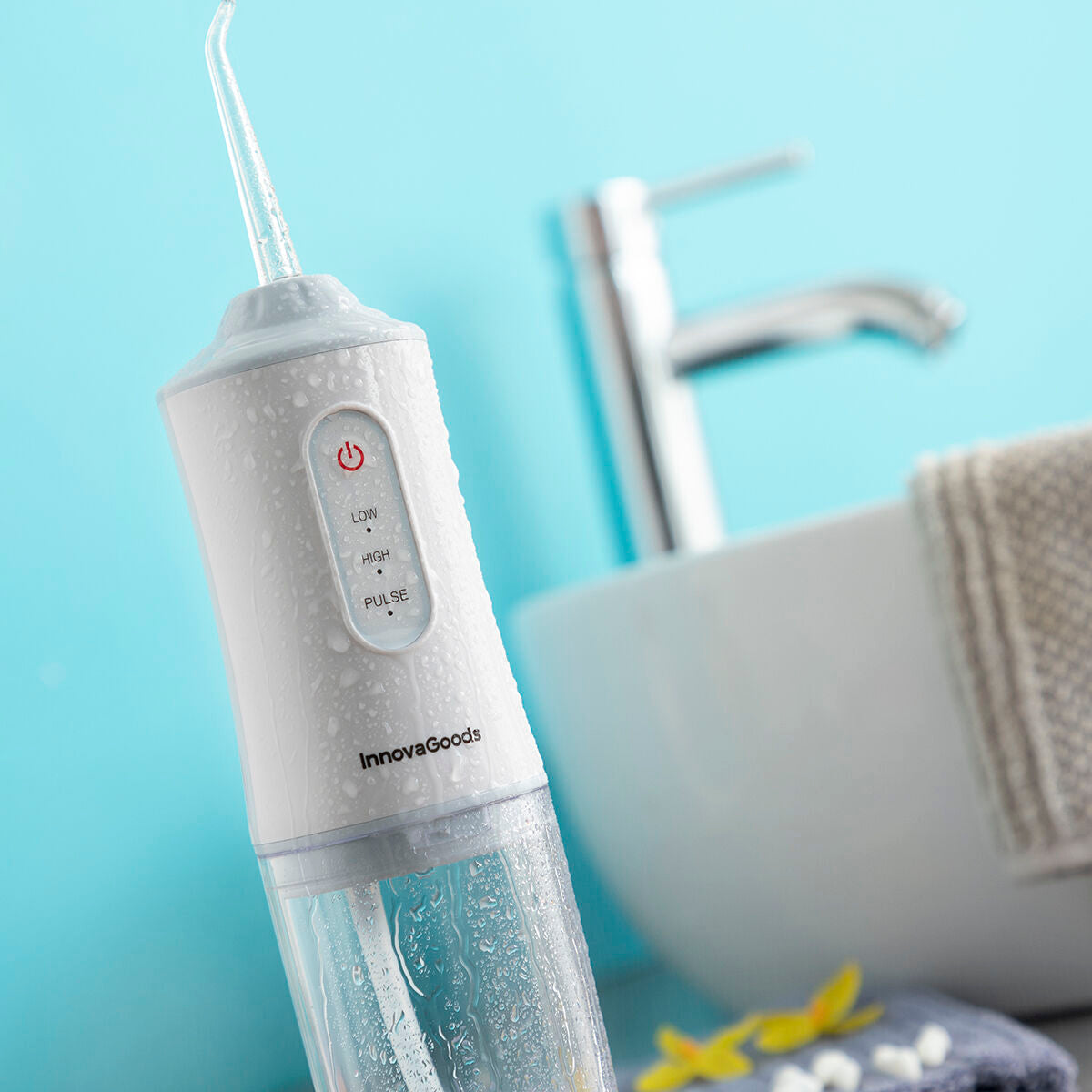 Prijenosni punjivi oralni irigator Denter InnovaGoods