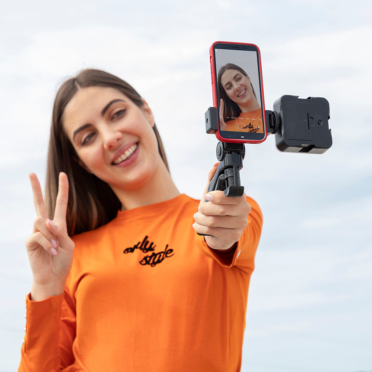 Komplet za Vlogging sa Svjetlom, Mikrofonom i Daljinskim Upravljačem Plodni InnovaGoods 6 Dijelova