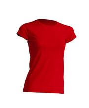 Ženska T-shirt majica kratki rukav crvena, 150gr