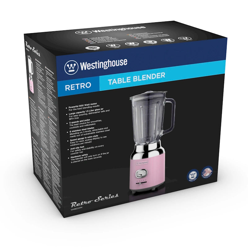 Westinghouse Retro Pink namizni blender