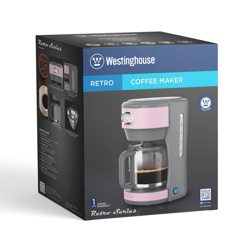 Westinghouse Retro Pink coffee set