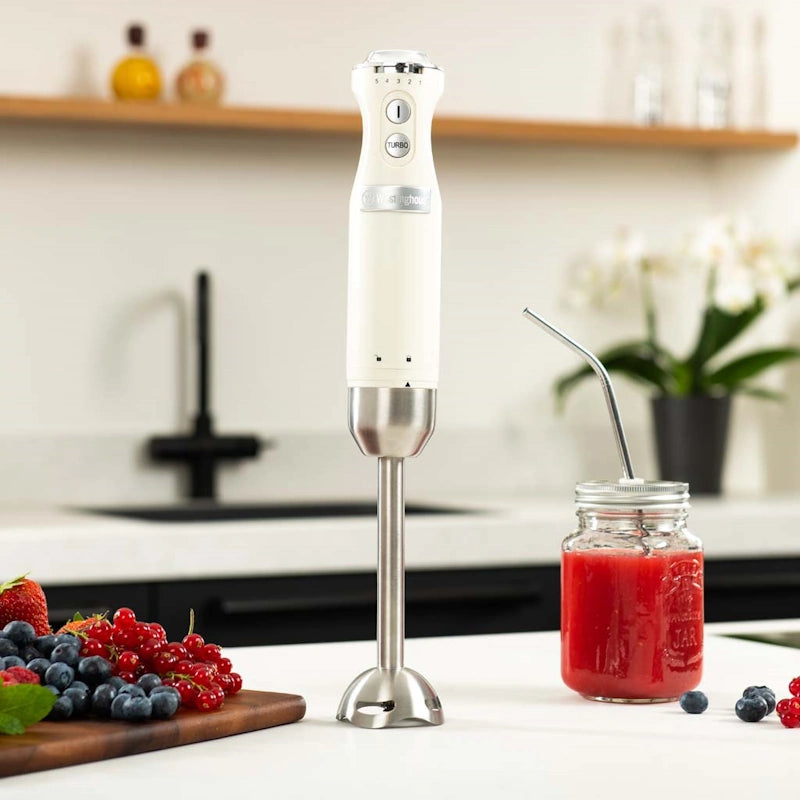 Westinghouse Retro White Hand Blender