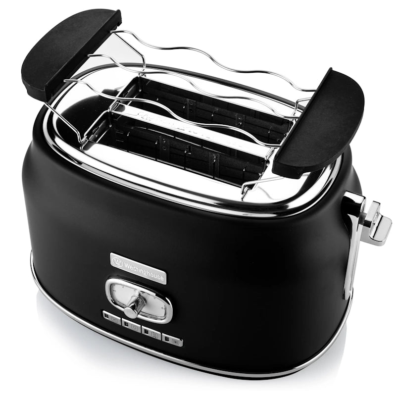 Westinghouse Retro Black 2 Slice toaster