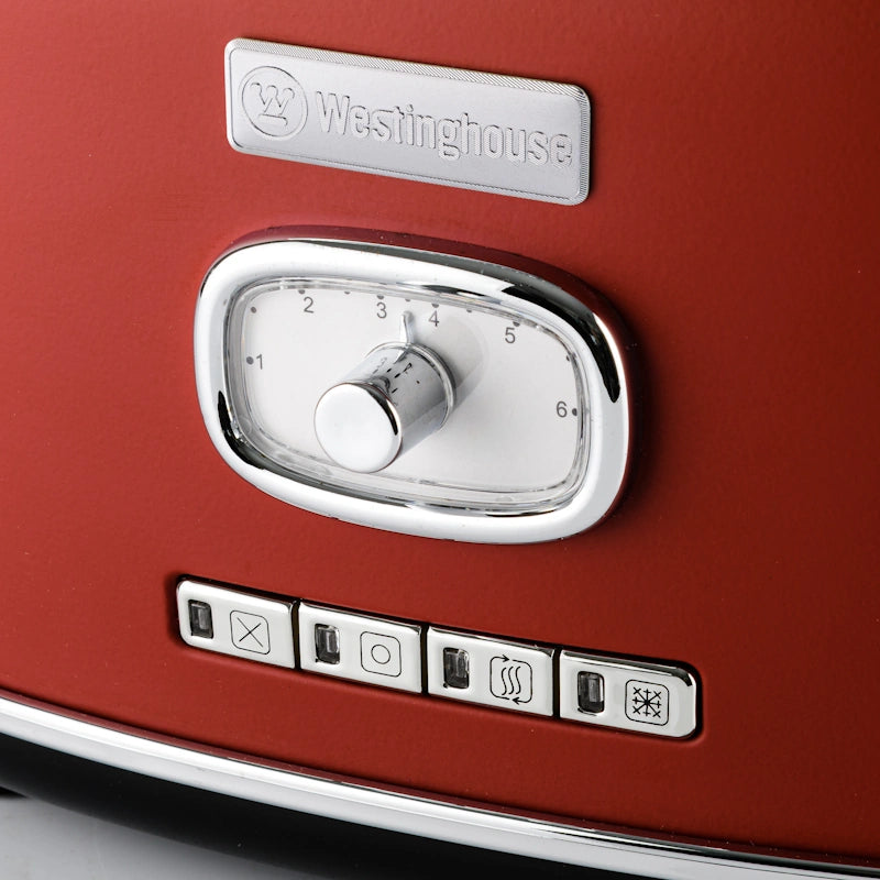 Westinghouse Retro Red 2 Slice opekač kruha