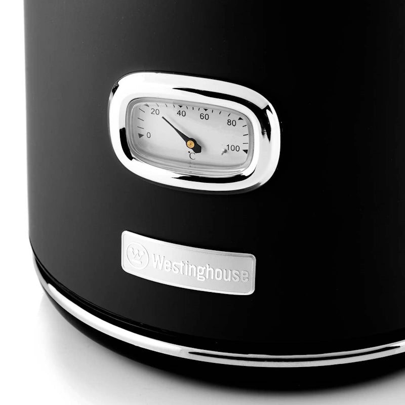 Westinghouse Retro Black Kettle