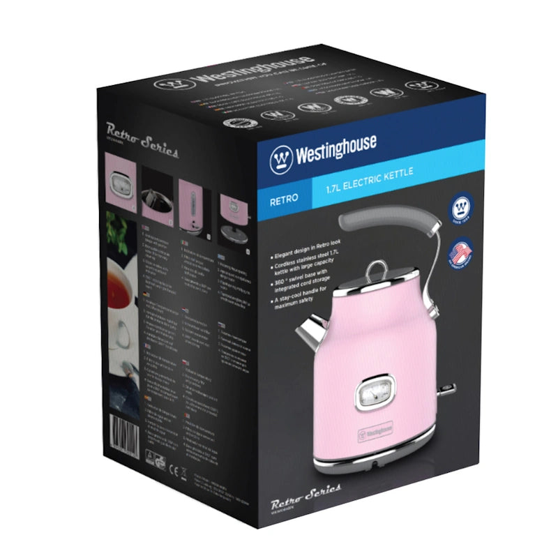 Westinghouse Retro Pink kettle