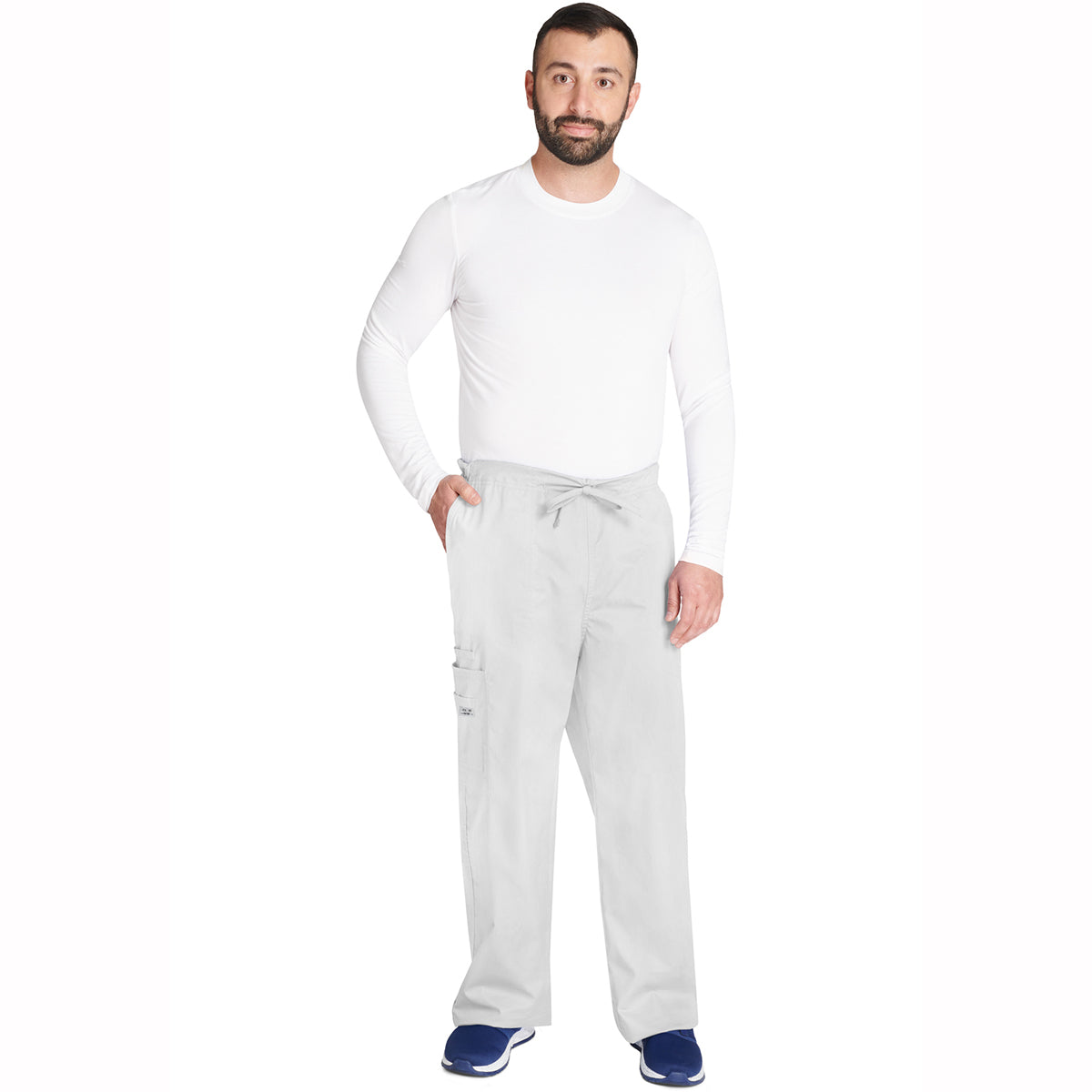Unisex hlače WWE4043 bijele