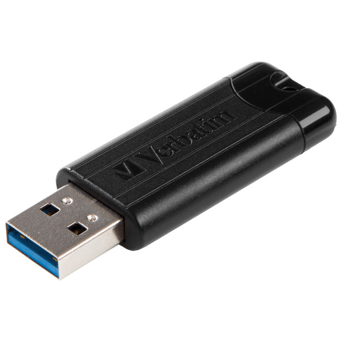 Pomnilnik USB 64GB 3.0 PinStripe Verbatim 49318 črni blister