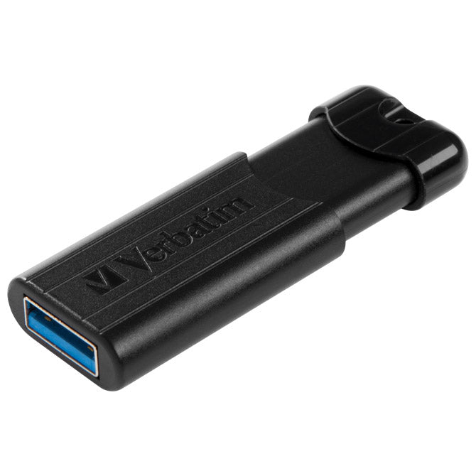Pomnilnik USB 64GB 3.0 PinStripe Verbatim 49318 črni blister