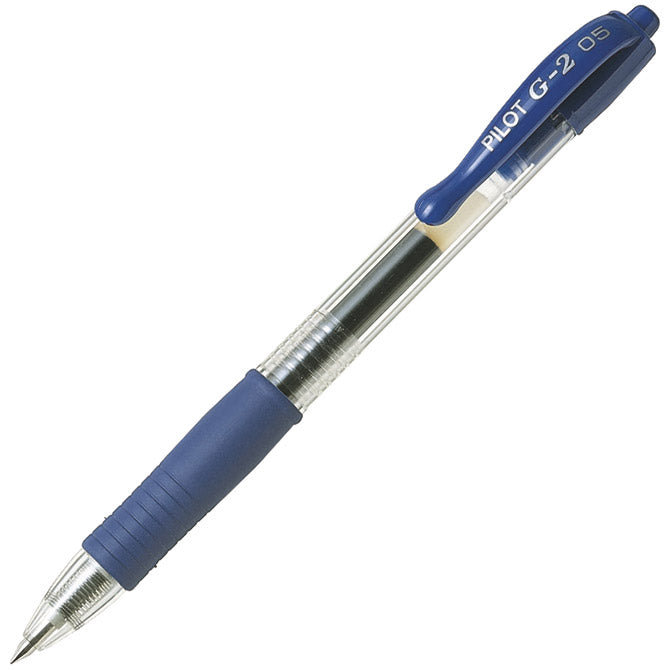 Rolernik z gel gripom 0,5mm G2 Pilot BL-G2-5-L moder