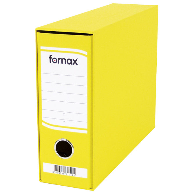 Registrator A5 široki v škatli Fornax 402932 rumeni