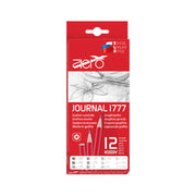 Olovka grafitna Aero journal 12 kom (8B-6B-4B-3B-2B-B-HB-F-H-2H-4H-5H)