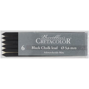 Umjetnička mina od crne krede Cretacolor medium 6 kom u kutiji