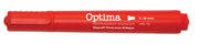 Marker perm. OPTIMA MB16 3mm okrogla konica rdeč 120937 P12/144/864