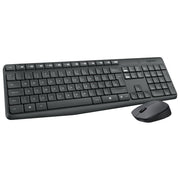 Tipkovnica + Miš bežični MK235 Logitech tamnosiva