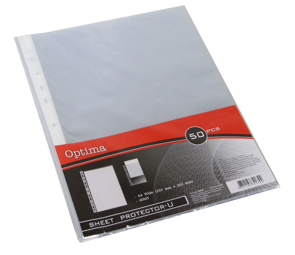Fascikl UR uložni 60my OPTIMA A4 50/1 EH303A-5 20098/A P40