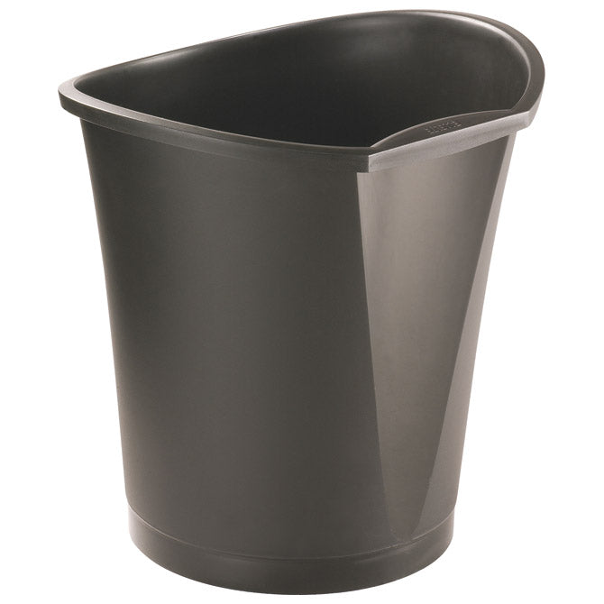 Koš za smeti pp 15L Basko Esselte 126630 črn
