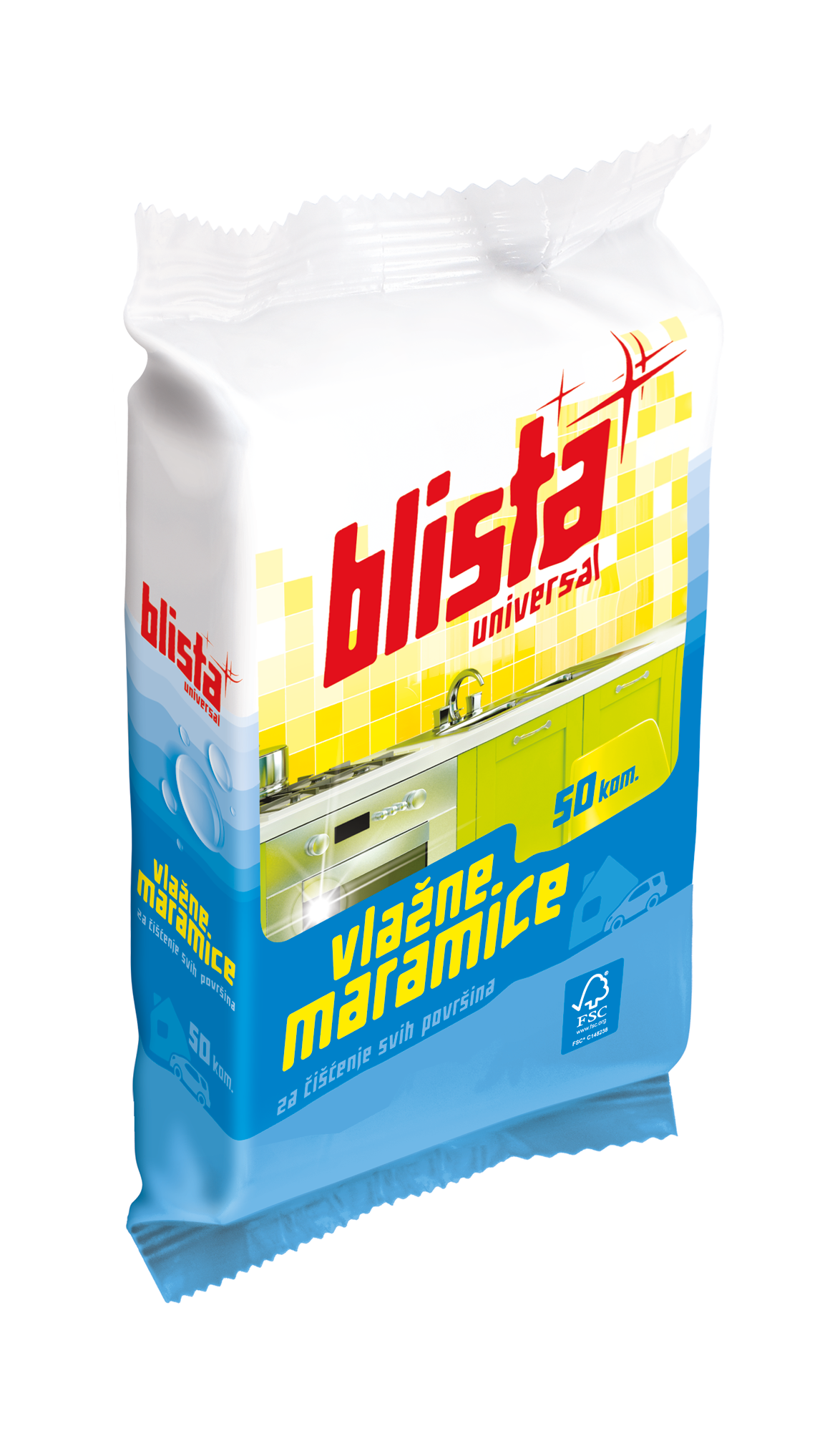 Maramice vlažne Blista universal 50/1