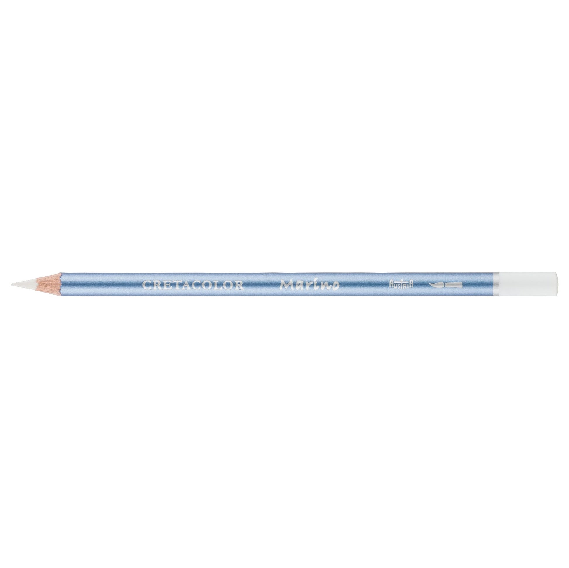 Umjetničke drvene bojice aquarel Cretacolor marino permanentno bijela 3 kom u kartonskoj kutiji