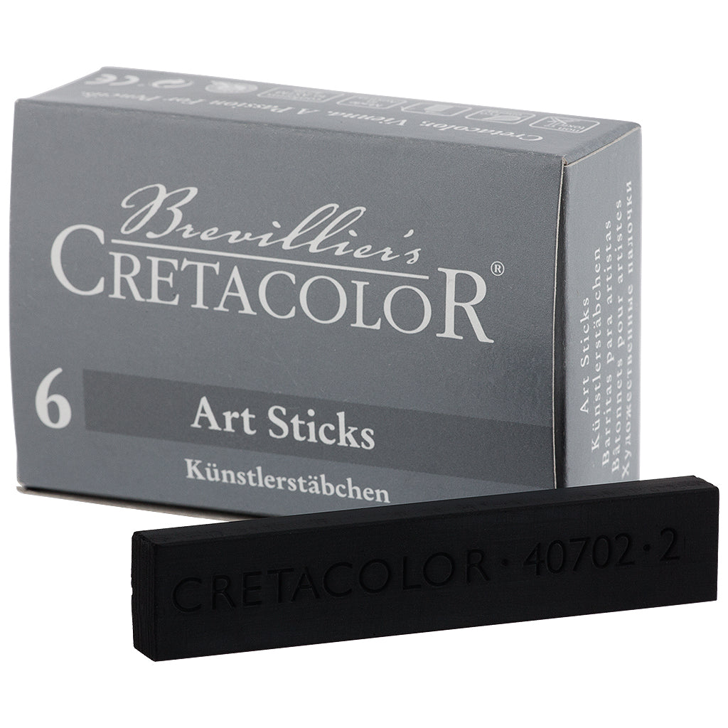 Umjetnički sketching ugljen Cretacolor 6 kom u kartonskoj kutiji