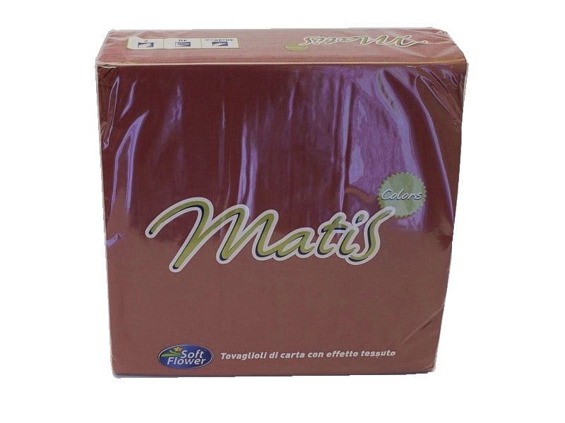 Salveta Matis smeđa 38*38 40/1, 36 pak/kut
