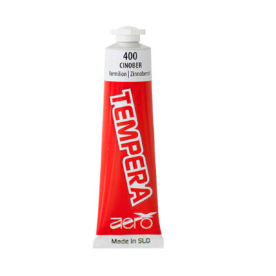 Boja tempera Aero 42ml tubica crveno narančasta