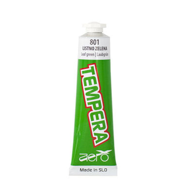 Barva tempera Aero 42 ml tuba listnato zelena
