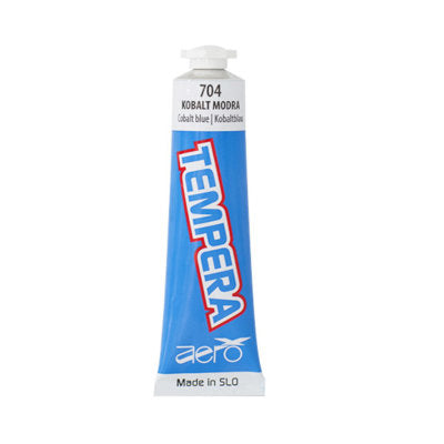 Boja tempera Aero 42ml tubica kobalt plava