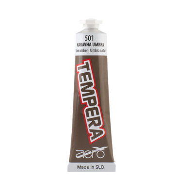 Barva tempera Aero 42ml tuba siva