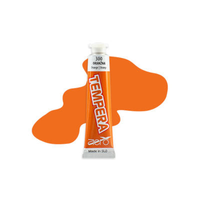 Boja tempera Aero 7,5ml tubica orange narančasta