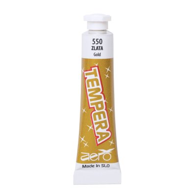 Boja tempera Aero 7,5ml tubica gold zlatna
