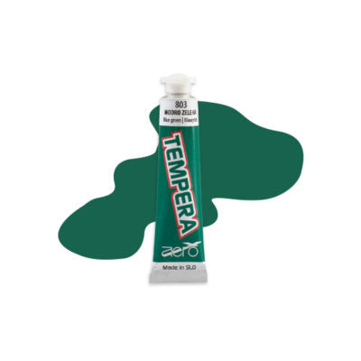 Barva tempera Aero 7,5ml tubica blue green modro zelena
