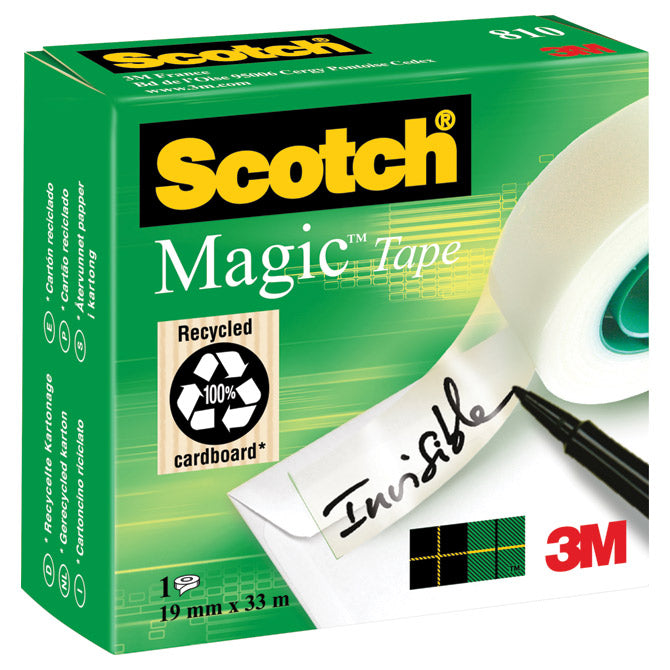 Trak nevidni lepilni 19mm/33m Scotch Magic-810 3M.