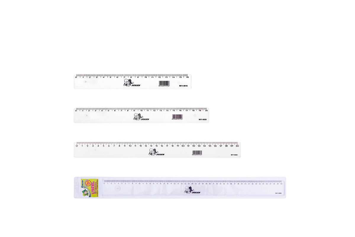 Ravnalo Jolly, 50cm, prozirno