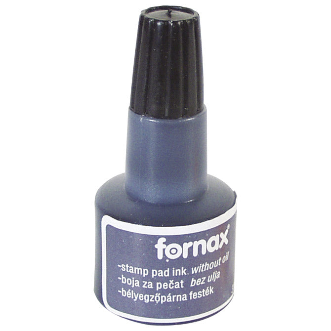 Barva za žig 30ml Fornax črna