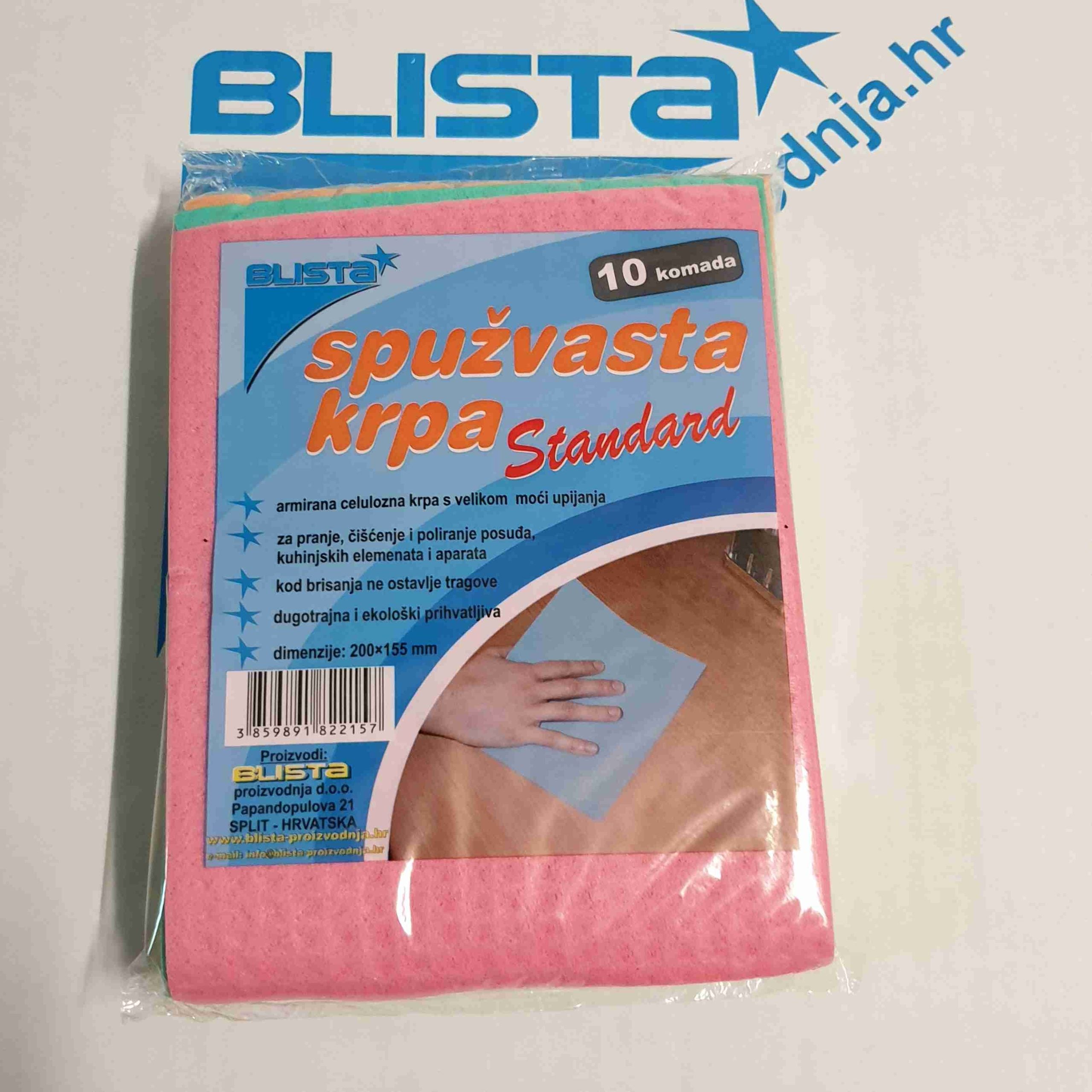 Spužvasta krpa standard 10/1
