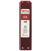 Mina 0,5 mm HB polimer 1 tuba Rotring S0312650