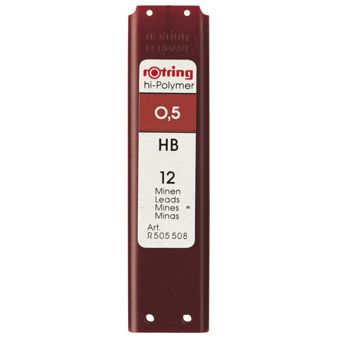 Mina 0,5 mm HB polimer 1 tuba Rotring S0312650