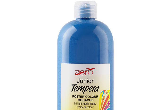 Barva tempera Aero junior 1l modra