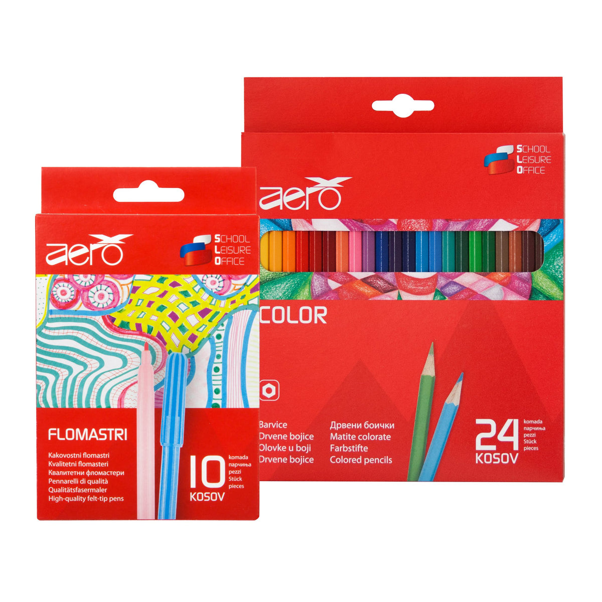 Set šolskih potrebščin Aero-1