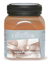 Sepia prah Cretacolor, 230 gr. u prozirnoj posudi