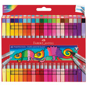 Flomaster školski 40boja obostrani Faber Castell 151140 blister
