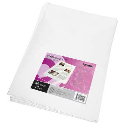 FASCIKL "U" 90MY PP A4 SJAJNI PK25 FORNAX