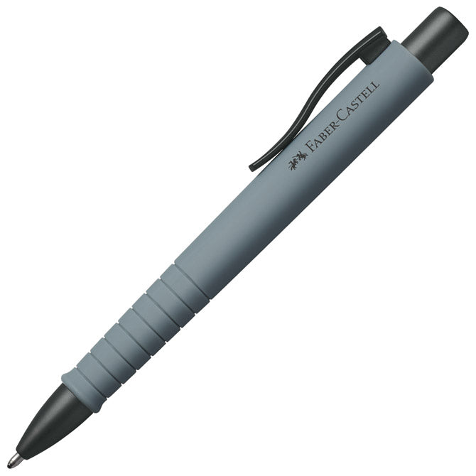 Kemijski svinčnik gumiran Poly Ball Urban XB Faber-Castell 241188 siv