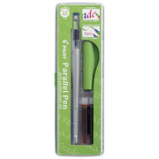 Nalivpero za kaligrafiju 3,8 mm set Parallel pen Pilot FP3-38-SSN sivo/zeleno