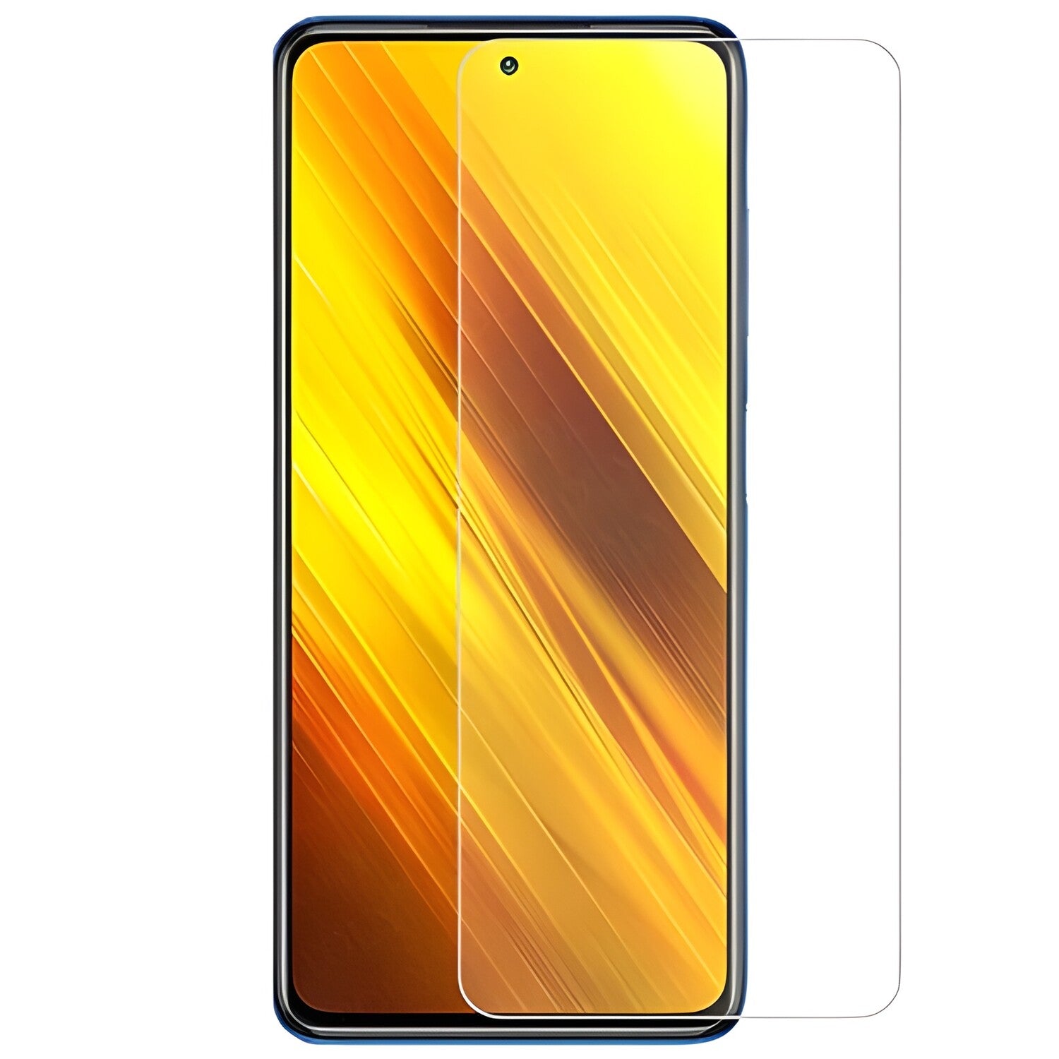 Kaljeno staklo GOLD 9H za Xiaomi Poco X3 - Prozirna KP26771