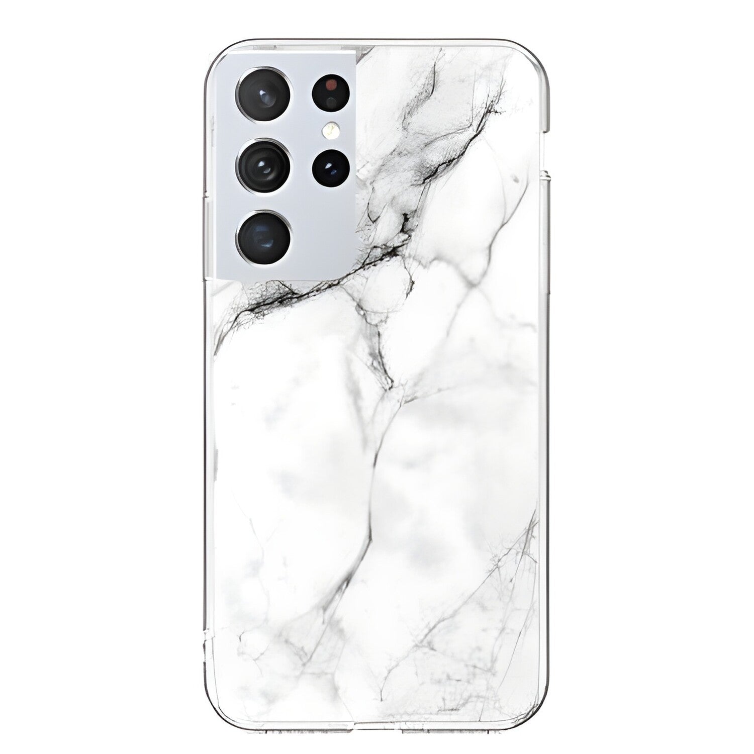 Wozinsky Marble silikonska futrola za Samsung Galaxy S21 Plus 5G/Galaxy S30 Ultra - Bijela KP10065